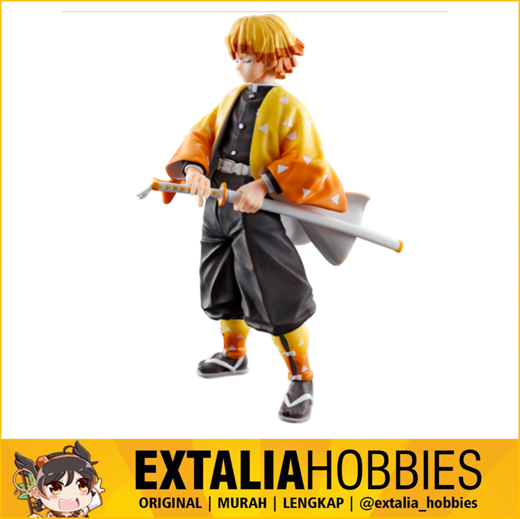 ICHIBANKUJI Demon Slayer: Kimetsu no Yaiba-THEFOURTH-BECOME A STRONGER SWORD THAN - C Prize: Figure Zenitsu Agatsume ICHIBANKUJI Demon Slayer: Kimetsu no Yaiba-THEFOURTH-BECOME A STRONGER SWORD THAN - C Prize: Figure Zenitsu Agatsume